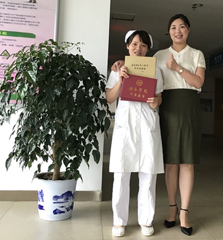 刘女士于2014年在潇湘城建报考临床医学专业