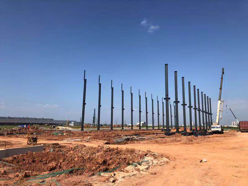 长沙湘江电缆铜业总部钢结构厂房工程